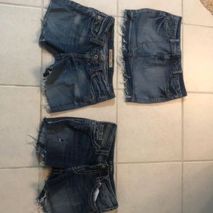 shorts skirt. Sz 28-29. Big Star, Silver, Hot KISS